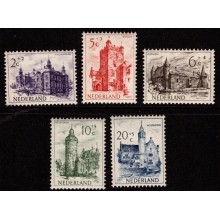 1951 Holland - AFA 570-74 - Sommervelgørenhed - Komplet sæt - Postfrisk.